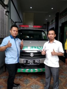 serah terima unit apv ambulance warga kemayoran