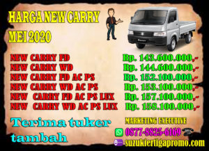 harga otr new carry pick up jabodetabek