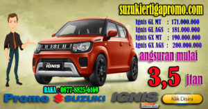 promo suzuki ignis 2020